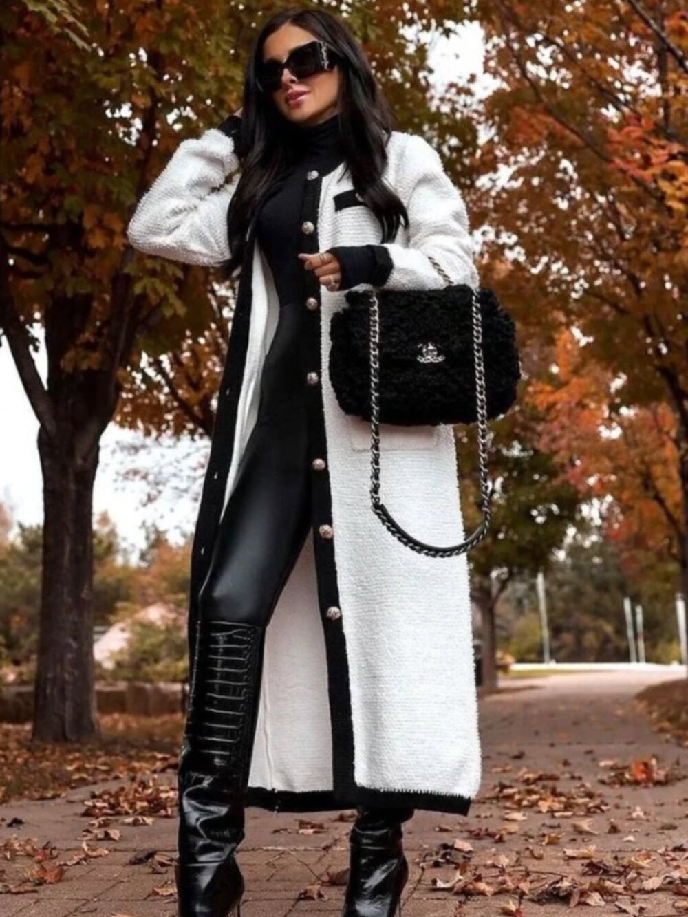 Line & Dot Bon Maxi Cardigan